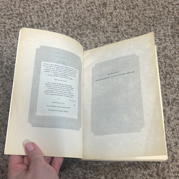 A series of unfortunate events book the third, the wide window by lemony Snicket - Picture 8 of 12